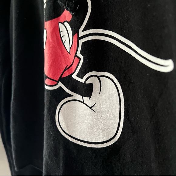 Disney black hoodie women’s size large with Mickey Mouse print - Picture 7 of 12